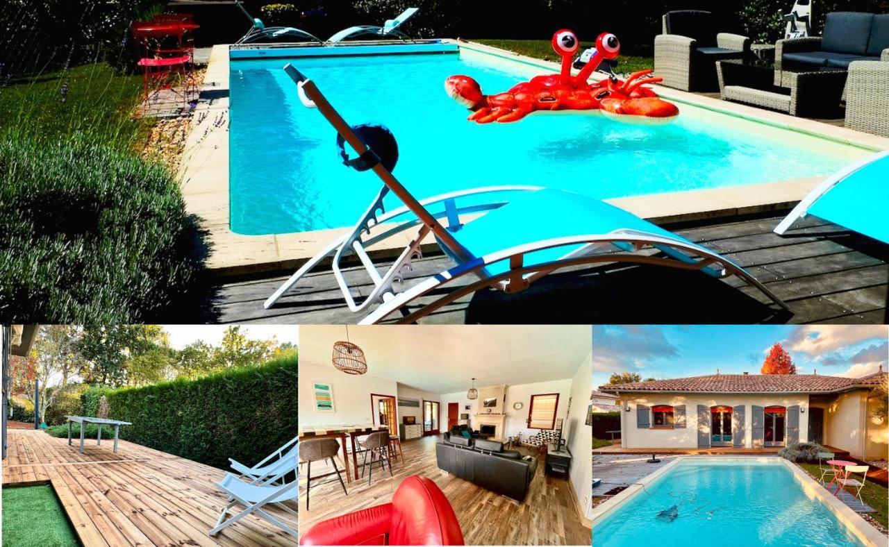 Villa Avec Piscine Andernos Les Bains Ngoại thất bức ảnh