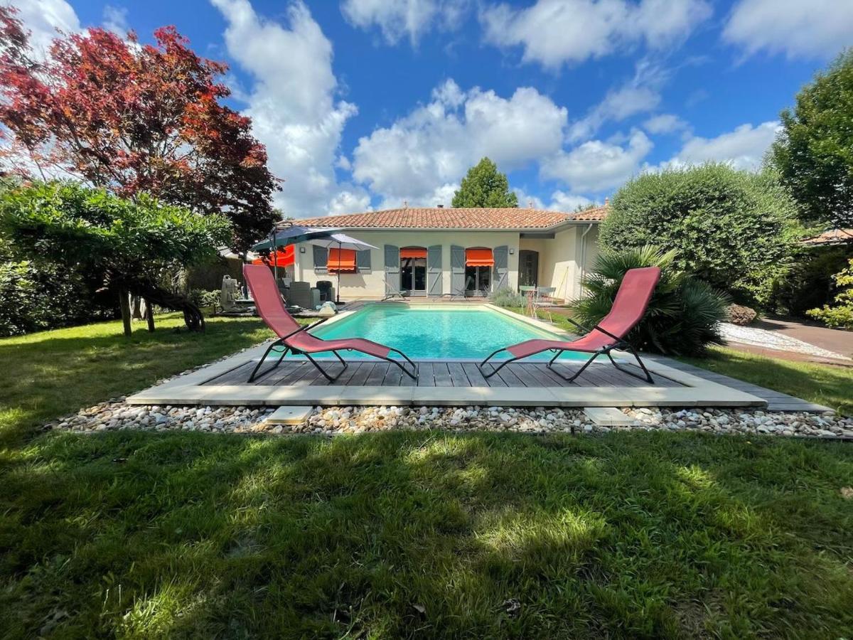 Villa Avec Piscine Andernos Les Bains Ngoại thất bức ảnh